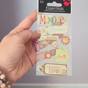 Scrapbook stickers